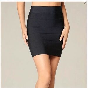 BEBE Bodycon Bandage High Waisted Mini Band Skirt